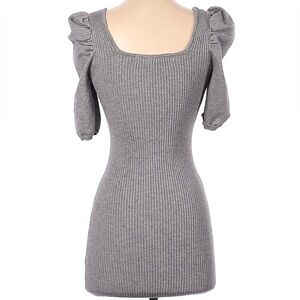 Hyfve Size S Gray Casual Dress